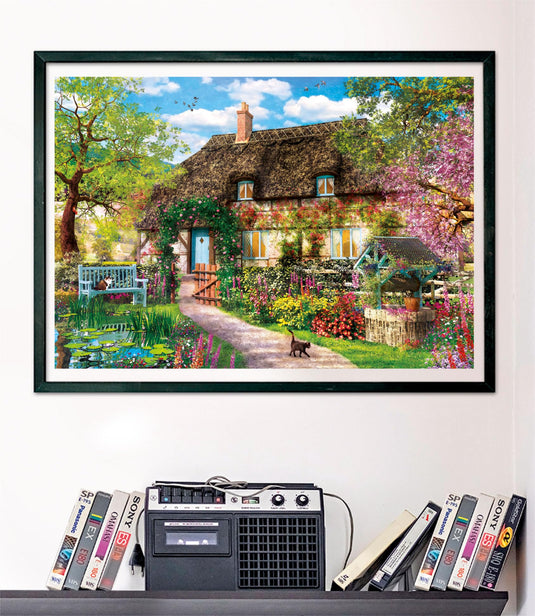 The Old Cottage 1000 Piece Jigsaw Puzzle by Clementoni Puzzles - 6