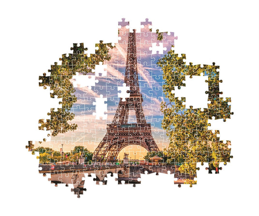 Along The Seine 500 Piece Jigsaw Puzzle by Clementoni Puzzles - 3
