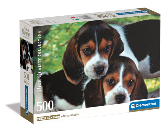 Close Together 500 Piece Jigsaw Puzzle by Clementoni Puzzles - 1