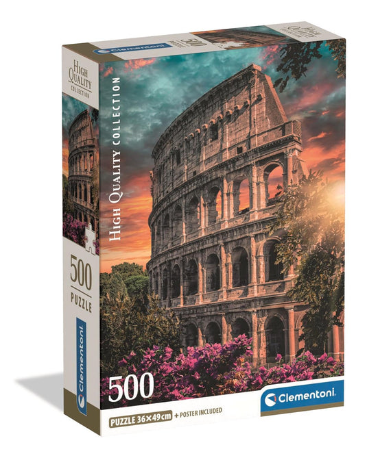 Flavian Amphitheatre 500 Piece Jigsaw Puzzle by Clementoni Puzzles - 1