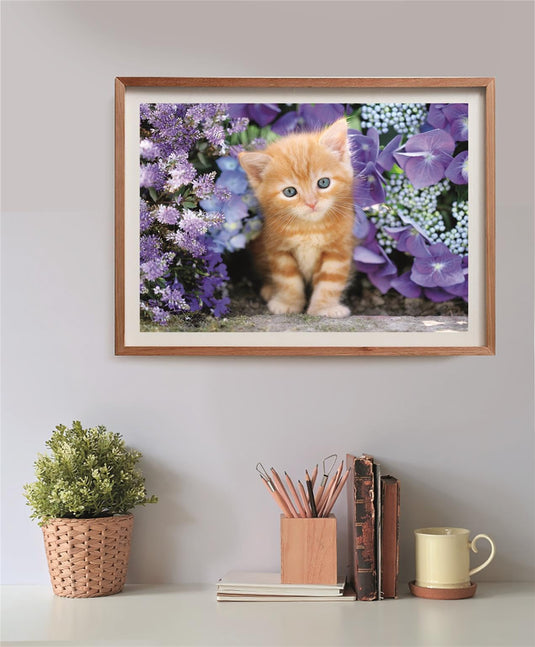 Ginger Cat 500 Piece Jigsaw Puzzle by Clementoni Puzzles - 5