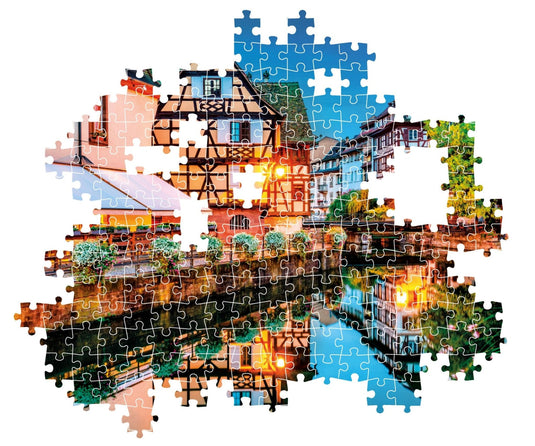 Strasbourg Old Town 500 Piece Jigsaw Puzzle by Clementoni Puzzles - 5