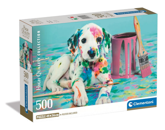 The Funny Dalmatian 500 Piece Jigsaw Puzzle by Clementoni Puzzles - 1