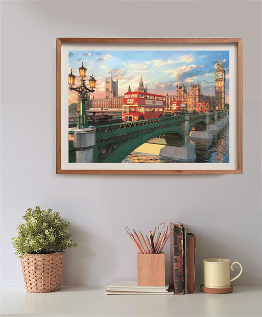 Westminster Bridge 500 Piece Jigsaw Puzzle by Clementoni Puzzles - 4