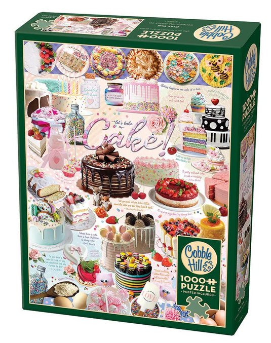 Cake Time 1000 Piece Jigsaw Puzzle by Cobble Hill - 1
