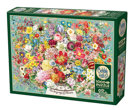The Language of Flowers 1000 Piece Jigsaw Puzzle by Cobble Hill - 1