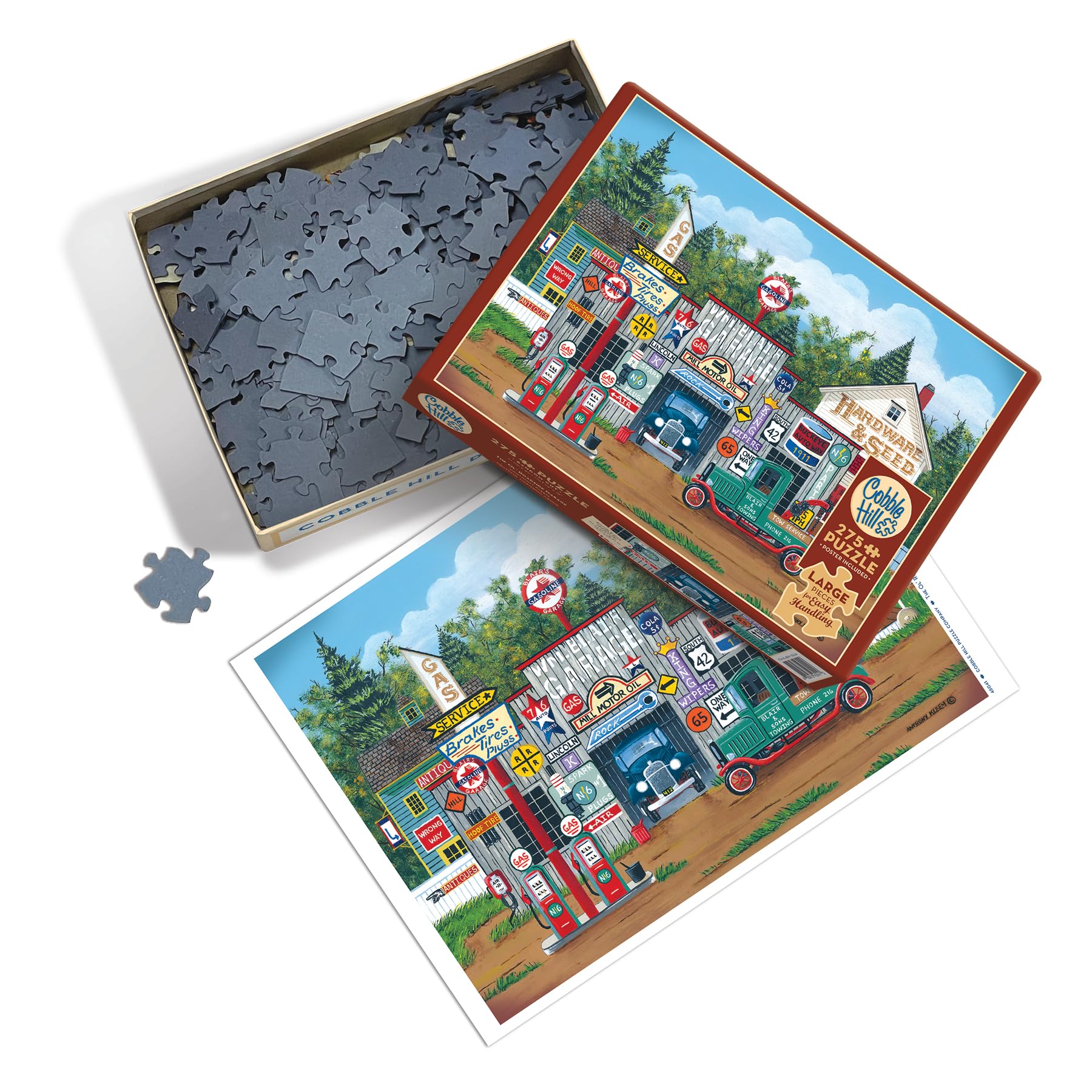 The Ol' Roadside Garage 275 Piece Jigsaw Puzzle by Cobble Hill