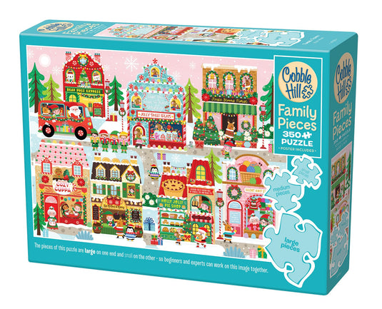 Tinsel Town (Family) 350 Piece Jigsaw Puzzle by Cobble Hill - 1