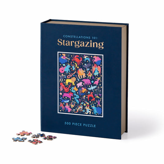 Constellations 101: Stargazing 500 Piece Jigsaw Puzzle by Galison - 1