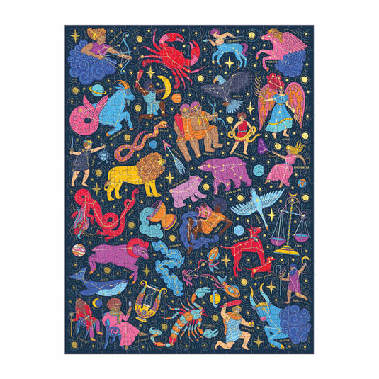 Constellations 101: Stargazing 500 Piece Jigsaw Puzzle by Galison - 5