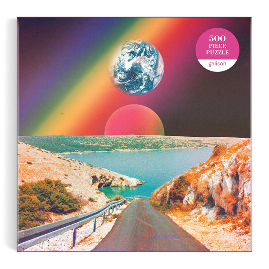 Cosmic Rainbow 500 Piece Jigsaw Puzzle by Galison - 2