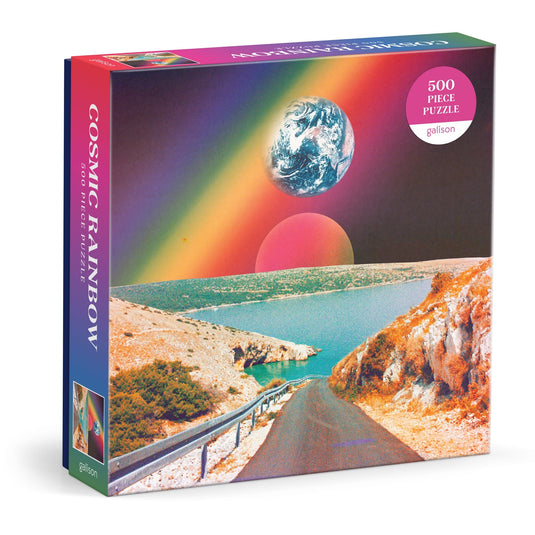 Cosmic Rainbow 500 Piece Jigsaw Puzzle by Galison - 1