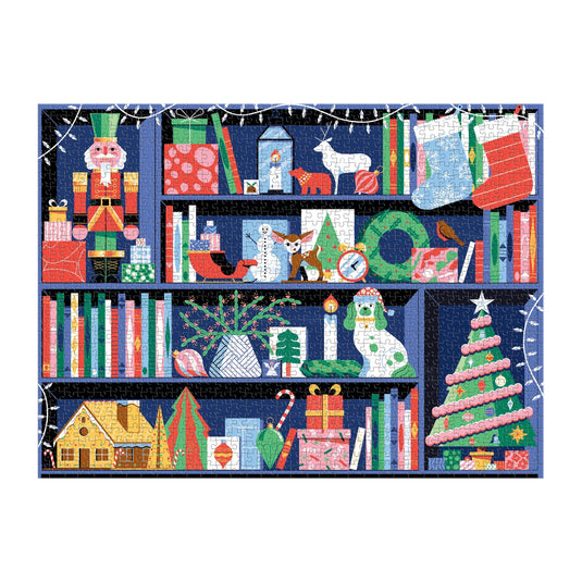 Deck the Shelves 1000 Piece Jigsaw Puzzle by Galison - 3
