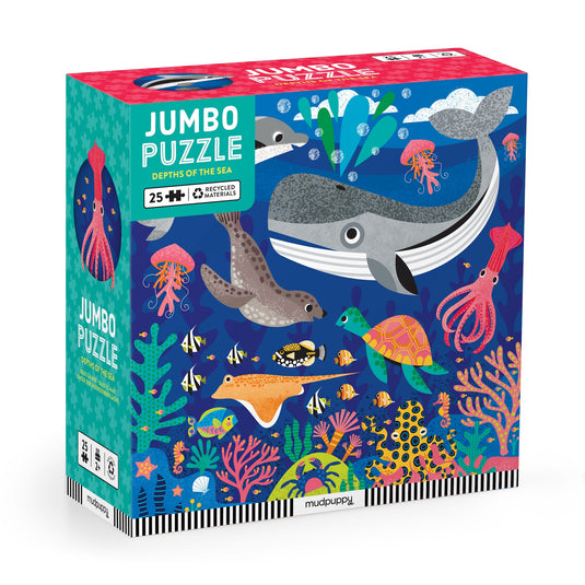 Depths of the Sea 25 Piece Jigsaw Puzzle by Galison - 1