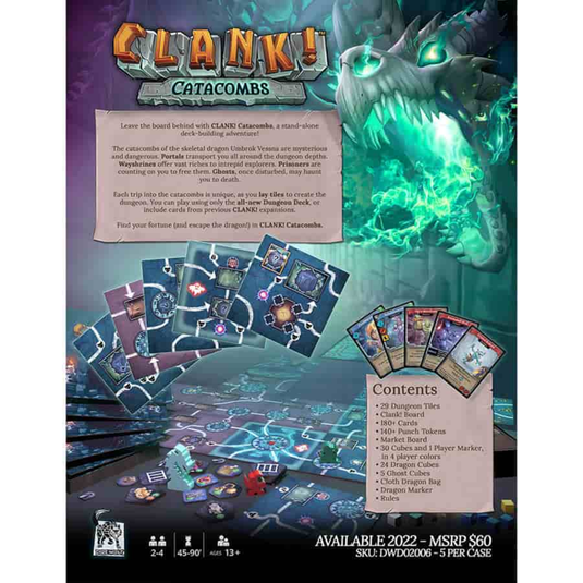 Clank! Catacombs Board Game by Edge