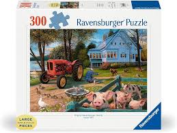 Country Life 300 Piece Jigsaw Puzzle by Ravensburger