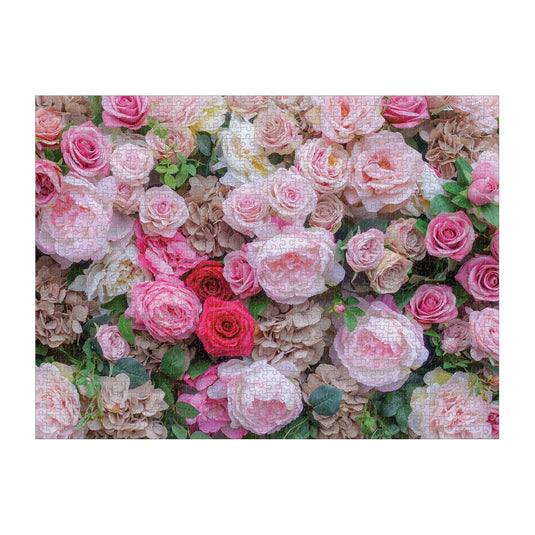 English Roses 1000 Piece Jigsaw Puzzle by Galison - 3