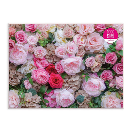 English Roses 1000 Piece Jigsaw Puzzle by Galison - 2