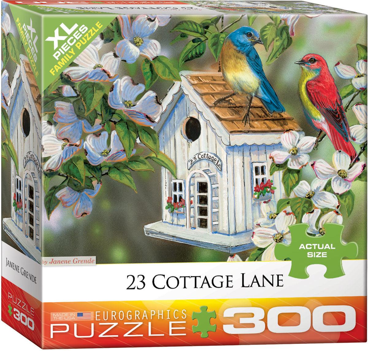 23 Cottage Lane by Grende 300 Piece Jigsaw Puzzle by Eurographics