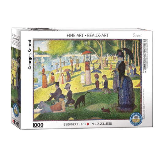 A Sunday Afternoon on the Island of La Grande Jatte 1000 Piece Jigsaw Puzzle by Eurographics - 1