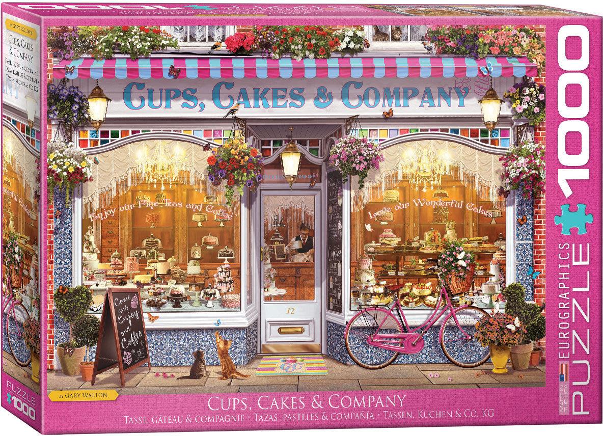 Cups-Cakes & Co. by Walton 1000 Piece Jigsaw Puzzle by Eurographics