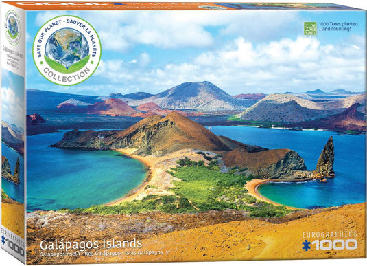 Galapagos Islands 1000 Piece Jigsaw Puzzle by Eurographics - 1