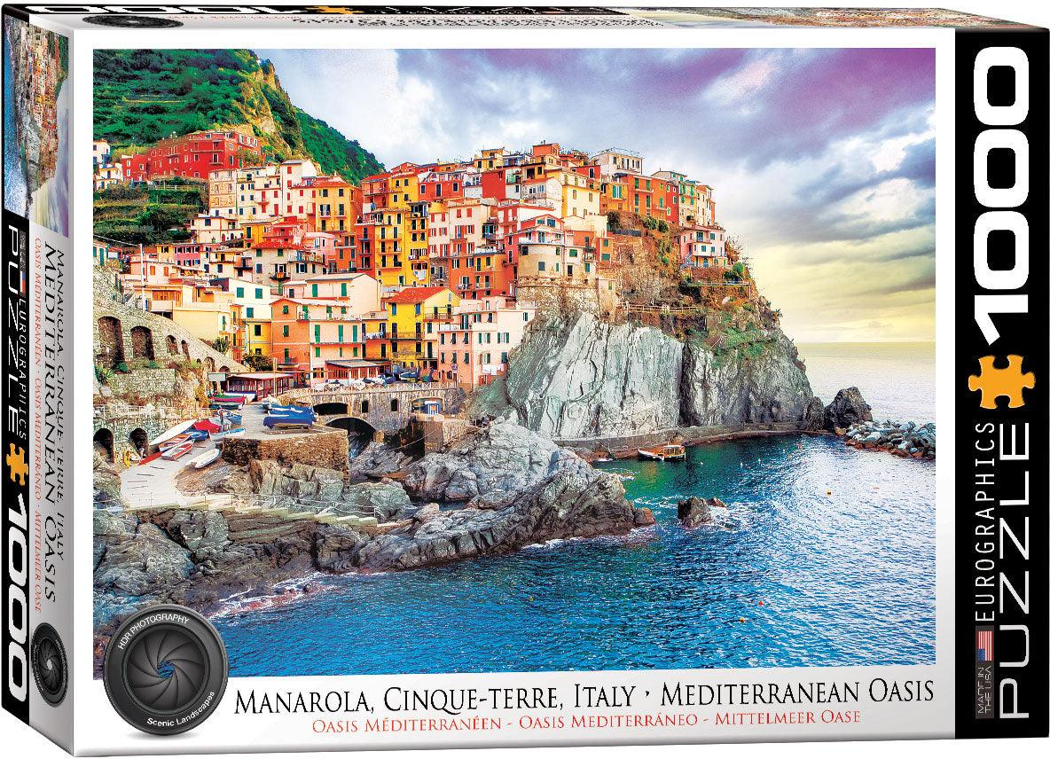 Manarola CinqueTerre Italy 1000 Piece Jigsaw Puzzle by Eurographics