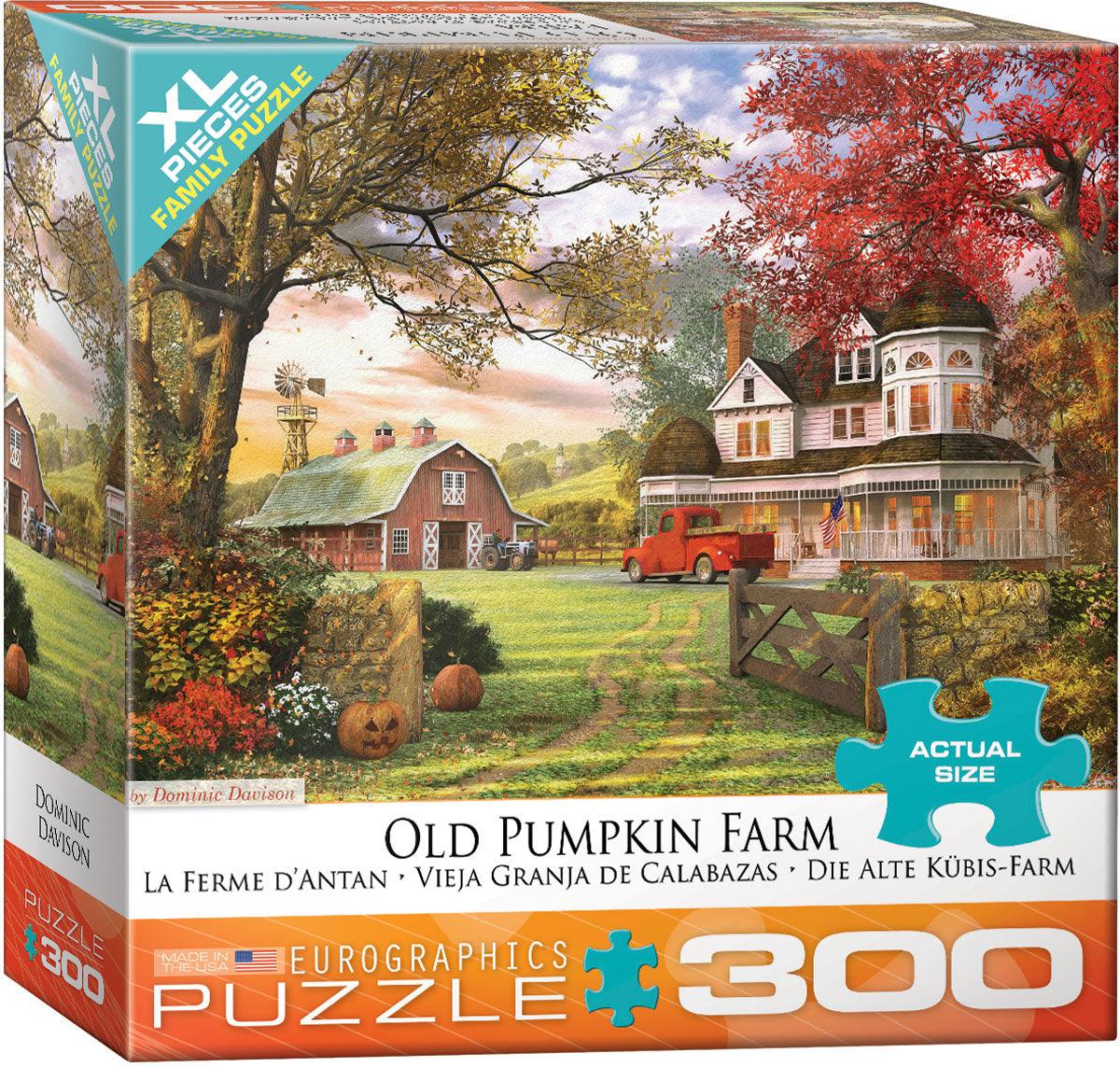 Old Pumpkin Farm byDavison 300 Piece Jigsaw Puzzle by Eurographics