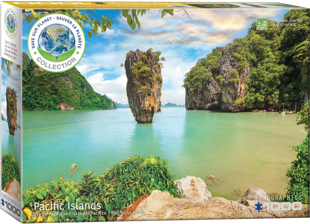 Pacific Islands 1000 Piece Jigsaw Puzzle by Eurographics