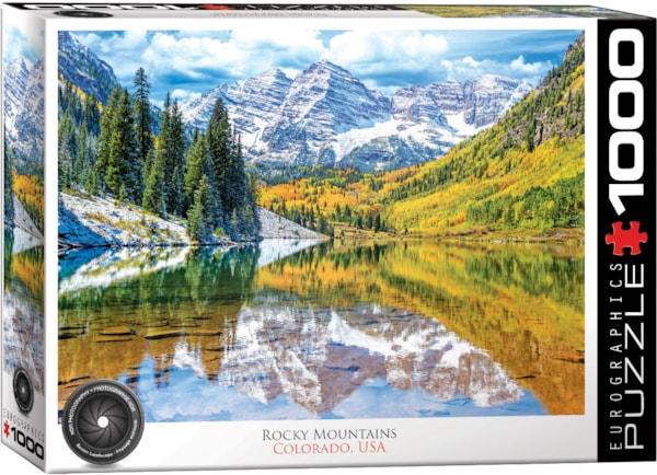 Rocky Mountains 1000 Piece Jigsaw Puzzle by Eurographics