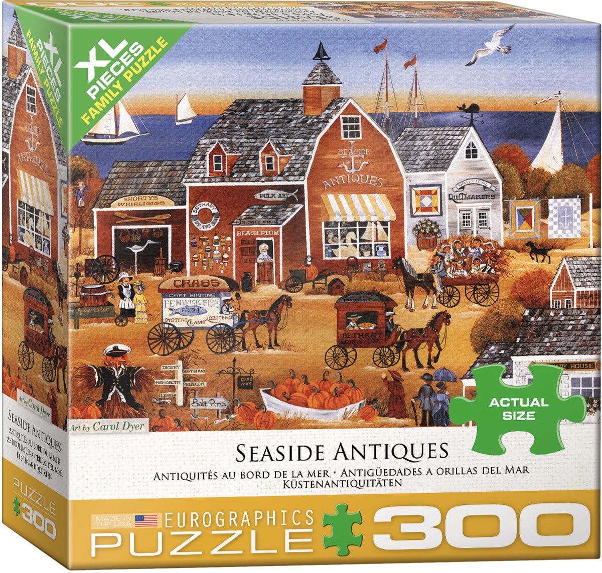 Seaside Antiques by Carol Dyer 300 Piece Jigsaw Puzzle by Eurographics