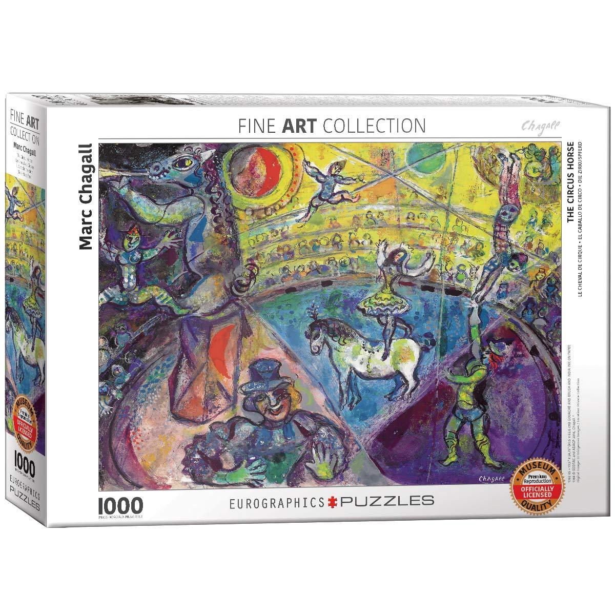 The Circus Horse 1000 Piece Jigsaw Puzzle by Eurographics