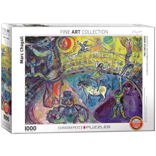 The Circus Horse 1000 Piece Jigsaw Puzzle by Eurographics - 1