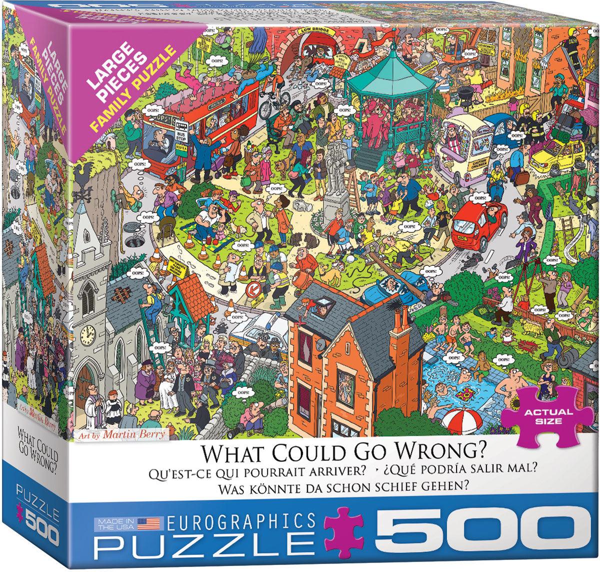 What Could go Wrong? 500 Piece Jigsaw Puzzle by Eurographics