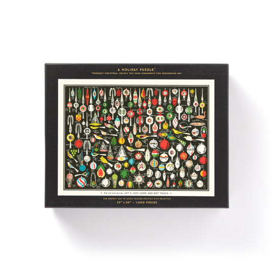 Fa La La La La 1000 Piece Jigsaw Puzzle by Galison - 1