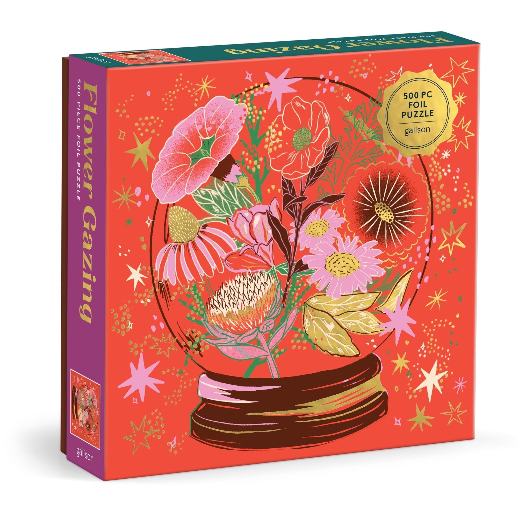 Flower Gazing 500 Piece Jigsaw Puzzle by Galison