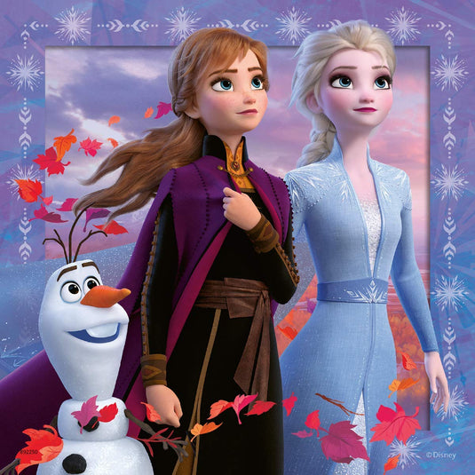 Disney Frozen 2 3x 49 Piece Jigsaw Puzzle by Ravensburger - 2