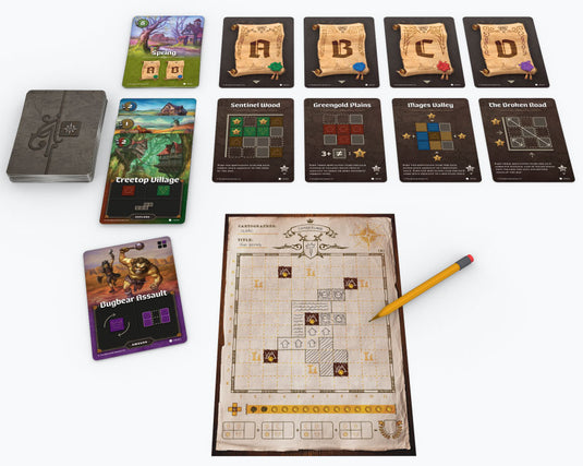 Cartographers: A Roll Player Tale Board Game by TW Games