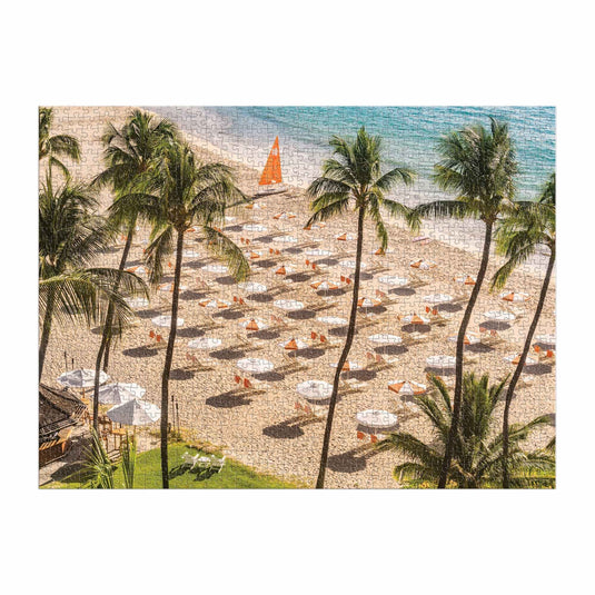 The Beach Club 1000 Piece Jigsaw Puzzle by Galison - 3