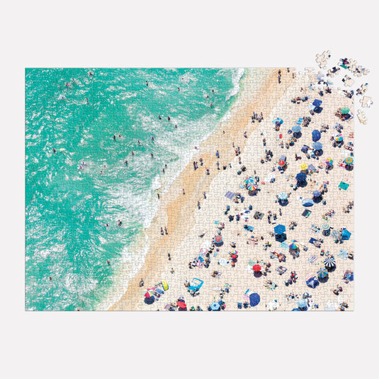 The Seaside 1000 Piece Jigsaw Puzzle by Galison - 4