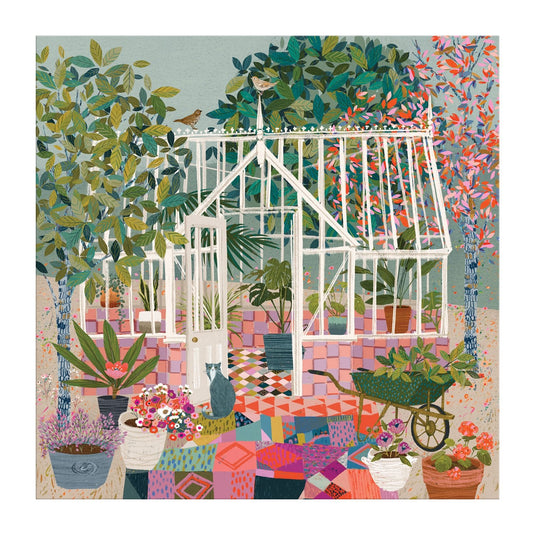 Greenhouse Gardens 500 Piece Jigsaw Puzzle by Galison - 3