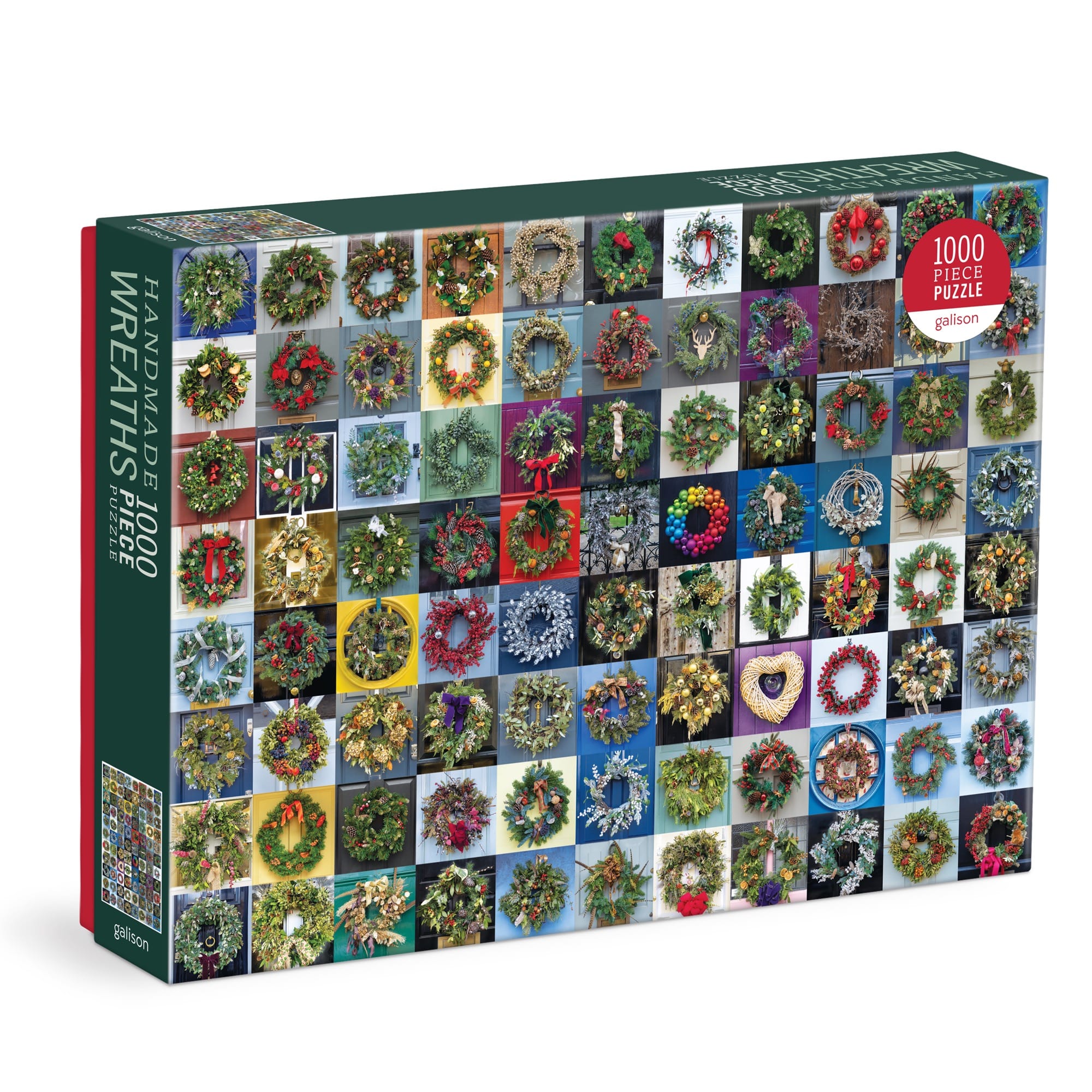 Handmade Wreaths 1000 Piece Jigsaw Puzzle by Galison