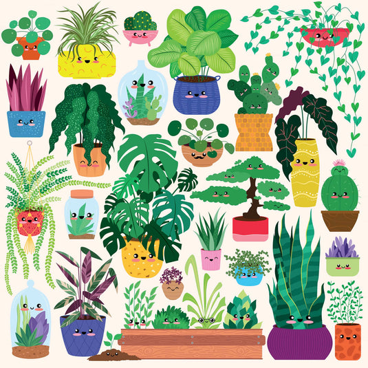 Happy Plants 500 Piece Family Puzzle by Galison - 5