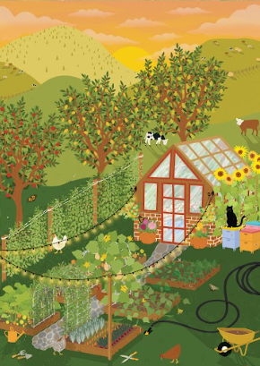 Hobby Farm 500 Piece Puzzle by Villager Puzzles