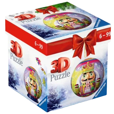 Holiday Nutcracker Puzzle Ball 54 Piece Jigsaw Puzzle by Ravensburger