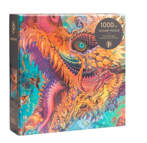 Humming Dragon Jigsaw Puzzle by PaperBlanks - 1