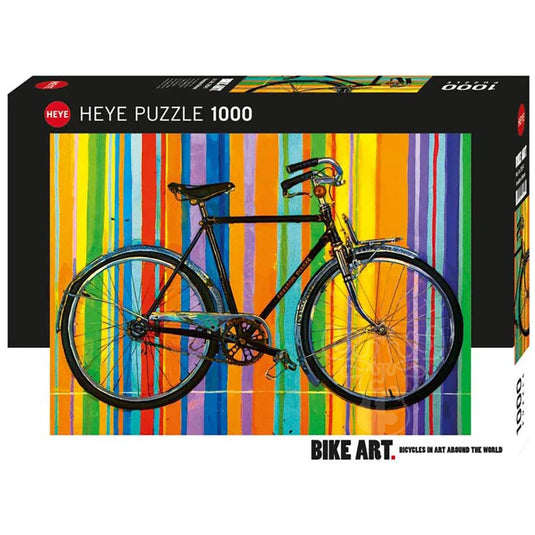 Bike Art: Freedom Deluxe 1000 Piece Jigsaw Puzzle by Heye