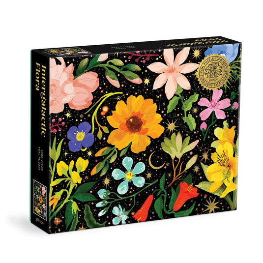 Intergalactic Flora 1000 Piece Jigsaw Puzzle by Galison - 1