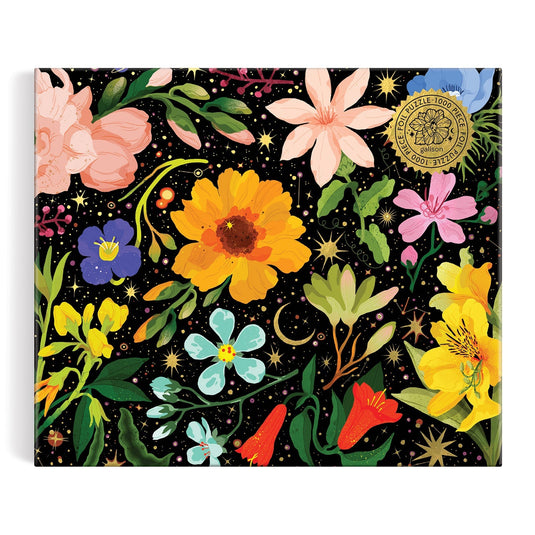 Intergalactic Flora 1000 Piece Jigsaw Puzzle by Galison - 2