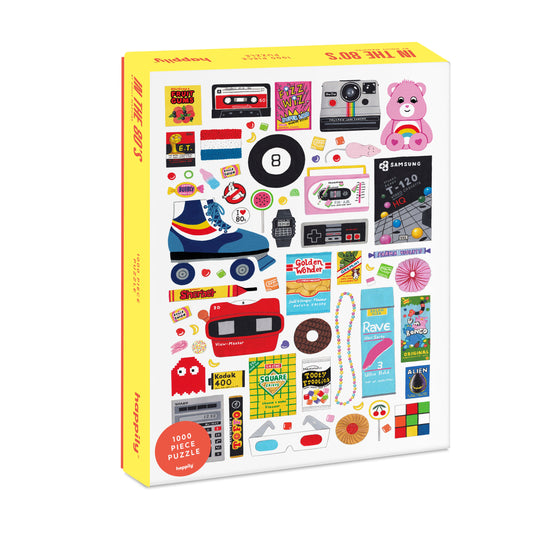 In the 80's 1000 Piece Jigsaw Puzzle by Happily - 1